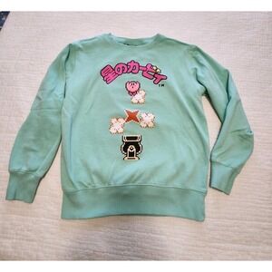 Kirby 1993 Nintendo Blue Sweatshirt Size M 38/40 Vintage